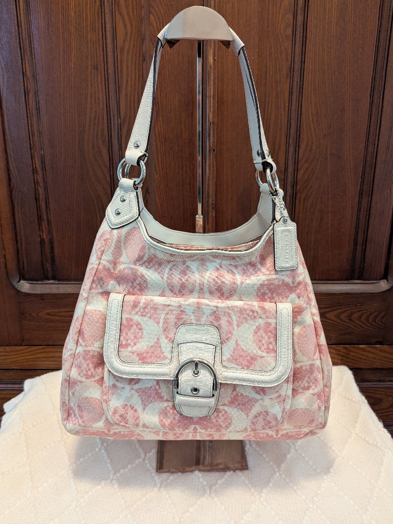 Coach Campbell Snake C Print Hobo (Coach F27894) Rare